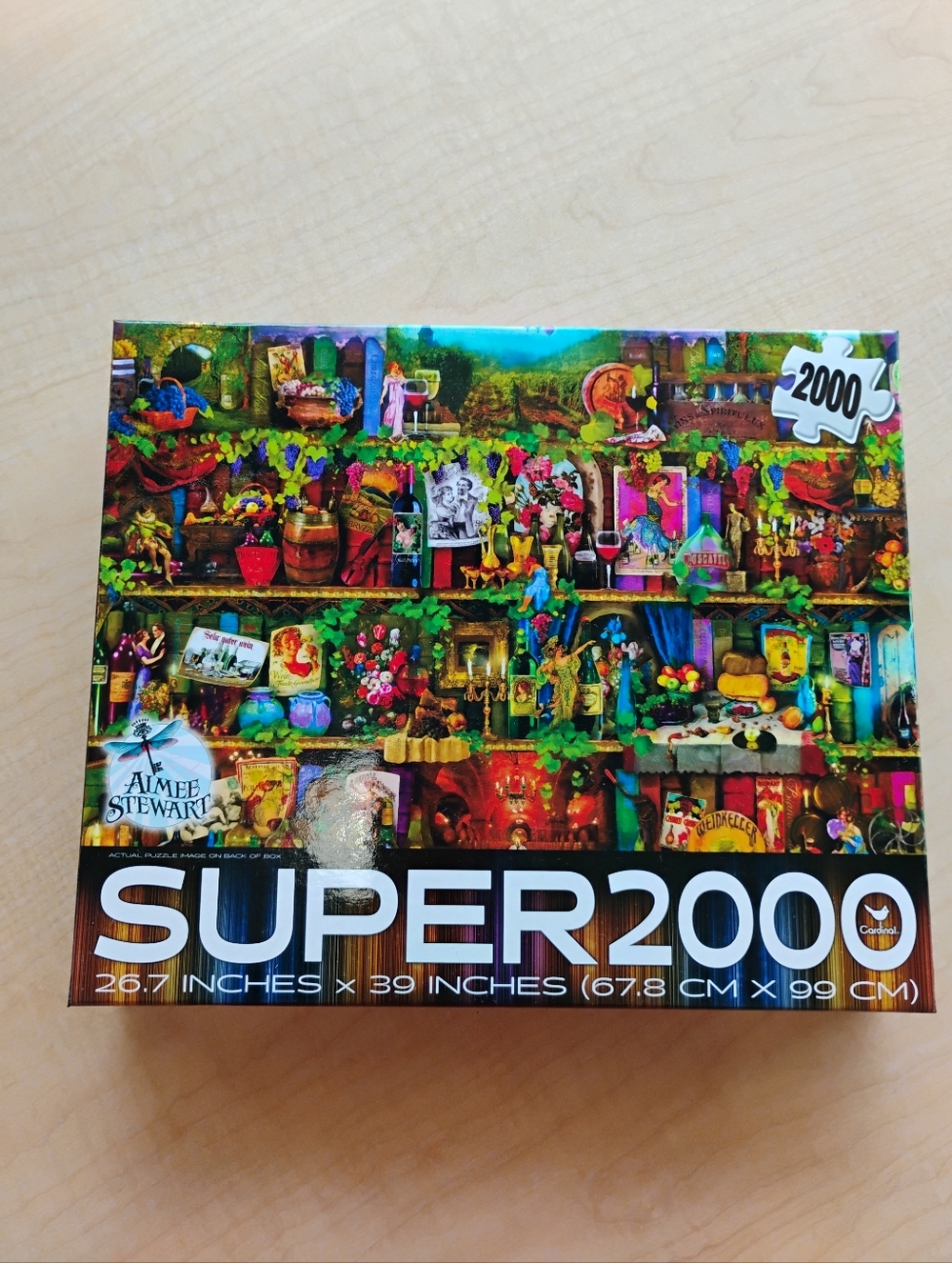 Aimee Stewart 2000 Piece Puzzle By Cardinal New Sealed